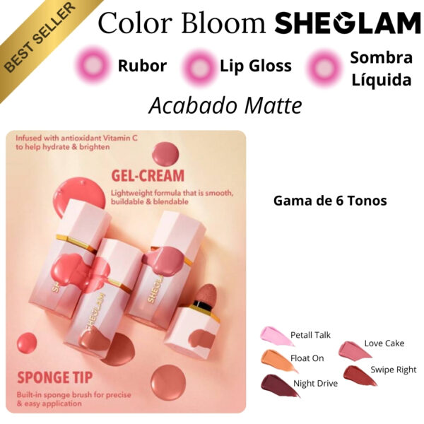 Color Bloom Sheglam - Imagen 2