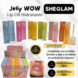 Jelly WOW Lip Oil Hidratante