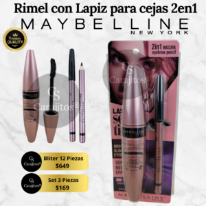 Rimel con Lápiz para Cejas 2 en 1