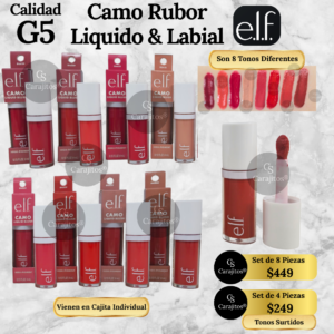 Camo Rubor Líquido & Labial